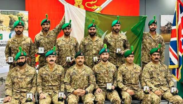 پاکستان آرمی نے برطانیہ میں ہونے والی مشق کیمبرین پیٹرول 2025ء میں گولڈ میڈل جیت لیا