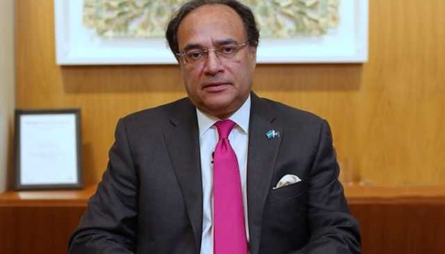 وزیرِ خزانہ محمد اورنگزیب کی جاپان بینک برائے بین الاقوامی تعاون کے گورنر نوبومیتسو ہایاشی سے ملاقات