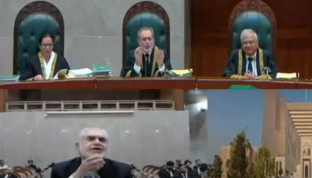 ایک صاحب نے تو یہ تک کہہ دیا کہ 26ویں ترمیم کو بھول جائیں: جسٹس امین الدین خان