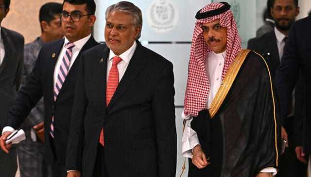 سعودی وزیرِ خارجہ شہزادہ فیصل بن فرحان کا وزیرِ خارجہ اسحاق ڈار سے ٹیلیفونک رابطہ
