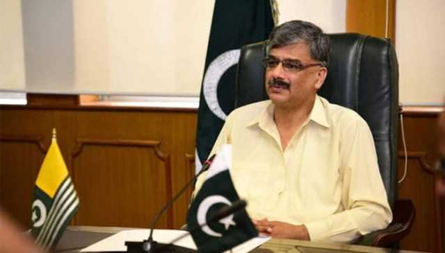نمبر گیم پوری ہے تو عدم اعتماد کیوں نہیں لاتے؟ وزیراعظم آزاد کشمیر کا سوال