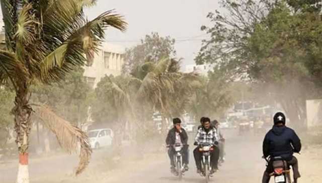کراچی: آئندہ 3 روز وقفے وقفے سے تیز ہوائیں چلنے کا امکان