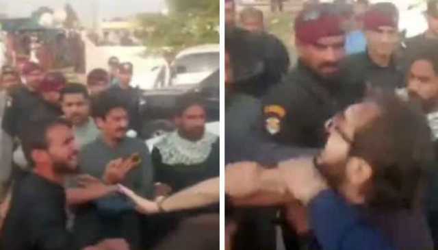 وزیرِ اعلیٰ کے پی سہیل آفریدی کی اڈیالہ جیل آمد، پی ٹی آئی کارکن آپس میں لڑ پڑے