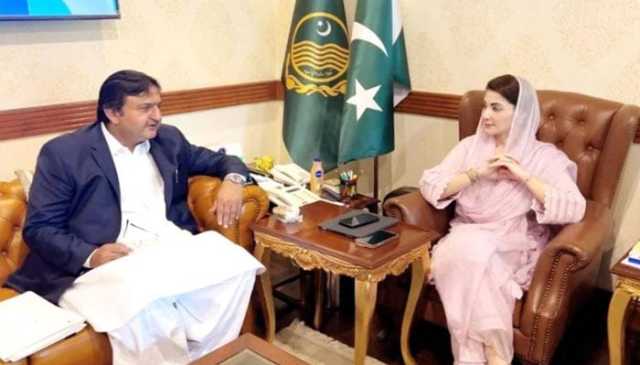 مریم نواز سے ملک محمد احمد خان کی ملاقات، امن و امان کی صورتِ حال پر گفتگو