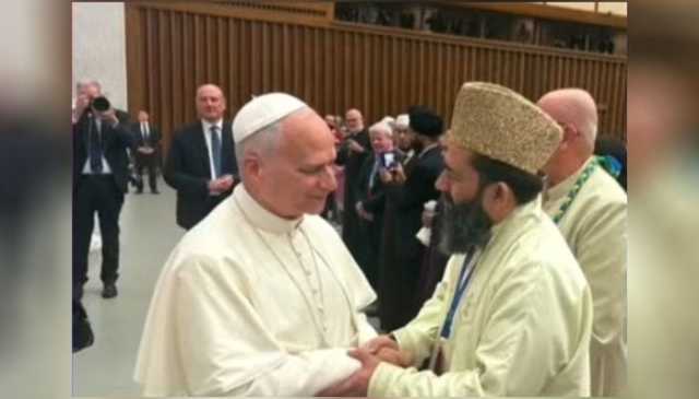 مولانا عبدالخبیر آزاد کی ویٹی کن سٹی میں پوپ لیو سے ملاقات