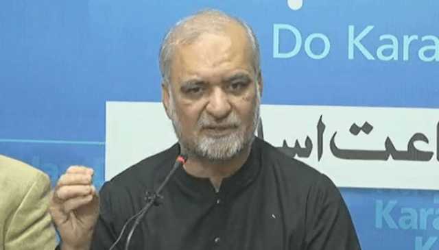 یہ کیا ڈرامہ ہے سڑکیں ٹھیک نہیں اور مہنگے ای چالان کئے جارہے ہیں:حافظ نعیم