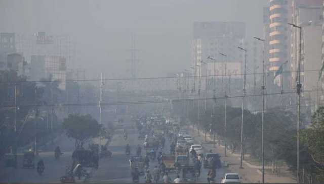 کراچی کا فضائی معیار مضر صحت ریکارڈ