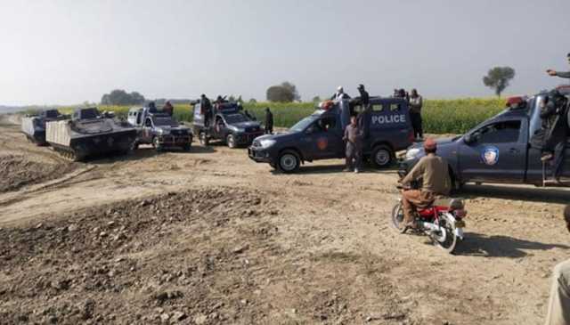 گھوٹکی: رونتی کچے میں آپریشن، 9 ڈاکو ہلاک