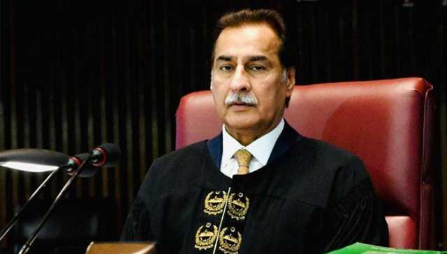 اسپیکر قومی اسمبلی سردار ایاز کی اپوزیشن کو ایک بار پھر مذاکرات کی پیشکش