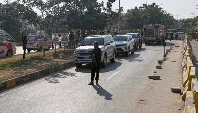 خودکش دھماکے کے بعد آج فیڈرل جوڈیشل کمپلیکس کھول دیا گیا