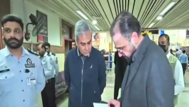وزیر داخلہ محسن نقوی اور وفاقی وزیر چوہدری سالک کا لاہور ایئرپورٹ کا اچانک دورہ