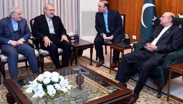 صدر، وزیر اعظم سے سیکریٹری ایرانی سپریم نیشنل سیکیورٹی کونسل علی لاریجانی کی ملاقاتیں