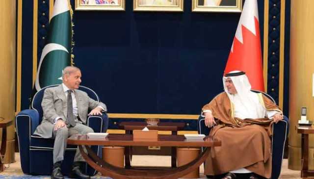 وزیراعظم شہباز شریف کی بحرین کے ولی عہد شہزادہ سلمان بن حمد الخلیفہ سے ملاقات