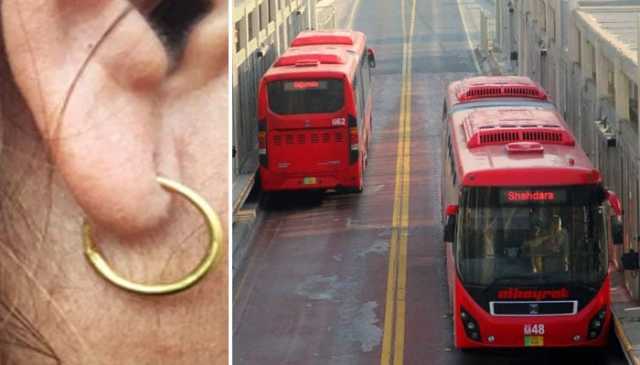 لاہور: میٹرو بس میں سونے کی بالیاں نوچنے والی 2 برقعہ پوش خواتین گرفتار