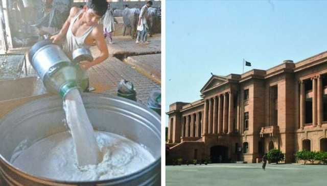کمشنر کراچی کی دودھ کی کوالٹی سے متعلق رپورٹ عدالت میں پیش
