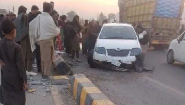 جلسے سے واپسی پر پی ٹی آئی کارکنوں کی گاڑی کو حادثہ، 1 جاں بحق، 3 زخمی