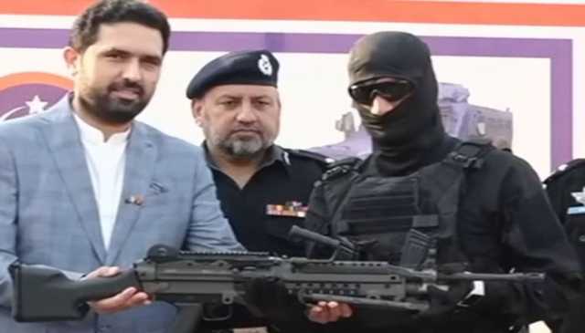 خیبر پختونخوا پولیس کو جدید اسلحہ اور آلات مل گئے