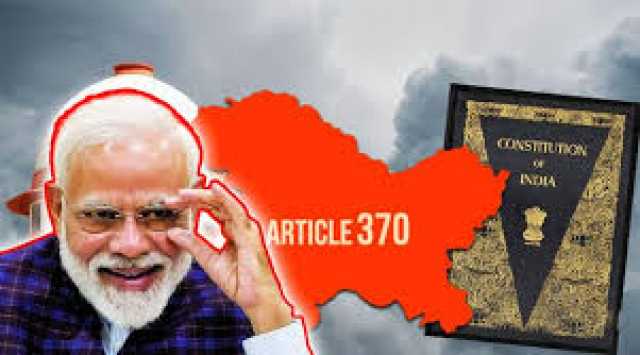 آرٹیکل 370کی منسوخی مودی سرکار کا ناکام اقدام ثابت