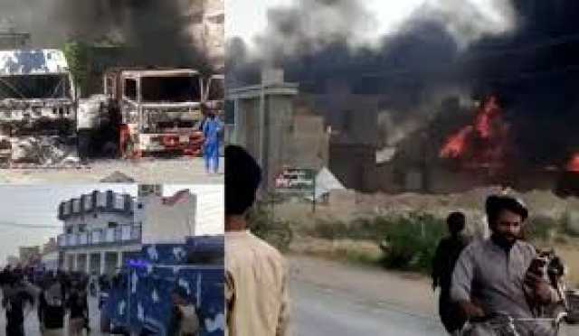مورو میں قوم پرست جماعتوں کا احتجاج(2 افراد جاں بحق،وزیر داخلہ ضیاء لنجار کا گھر نذر آتش)