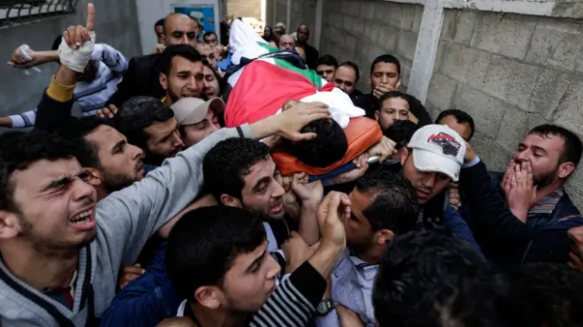 غزہ میں مسلمانوں پر گدھوں کی مانند یہودی یلغار21 شہید