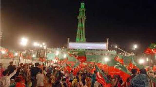 تحریک انصاف کا 5 اگست کو مینار پاکستان پر جلسے کا اعلان