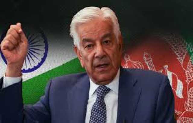 بھارت افغان سرزمین سے پاکستان کیخلاف جنگ چھیڑرہاہے، خواجہ آصف