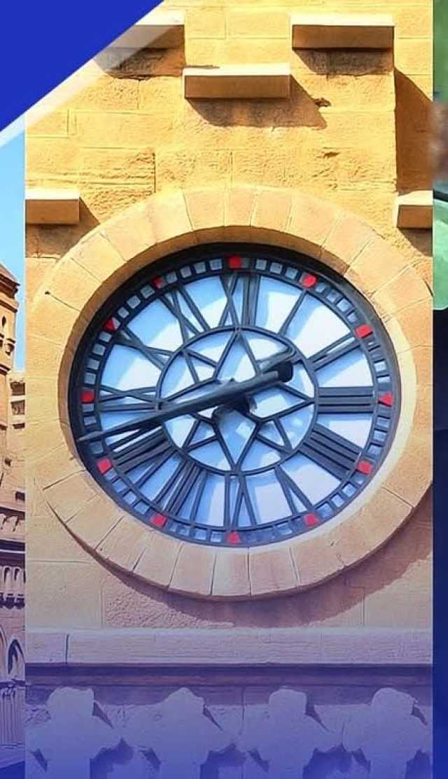 تاریخی ایمپریس مارکیٹ کے کلاک ٹاور کا اچھا وقت شروع