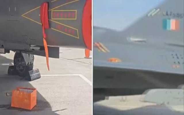 دبئی ایئرشو میں بھارتی طیارے کا آئل لیک،سوشل میڈیا پر مذاق بن گیا