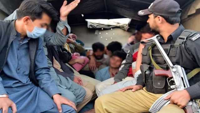 سرچ آپریشن، 76 غیر قانونی مقیم افغان باشندے گرفتار