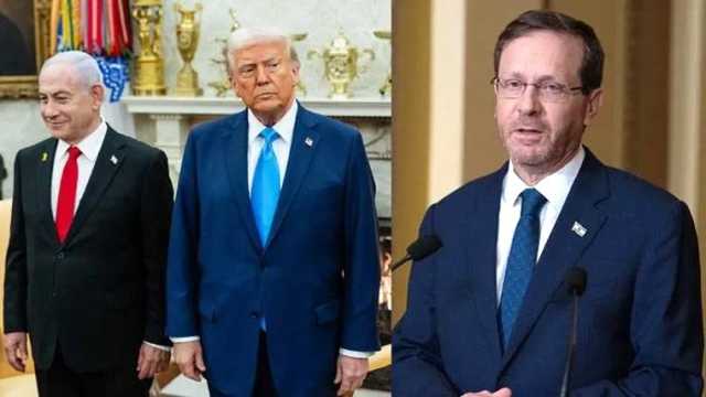 ٹرمپ کی بڑی درخواست مسترد، اسرائیلی صدر کا نیتن یاہو کو معافی دینے سے انکار