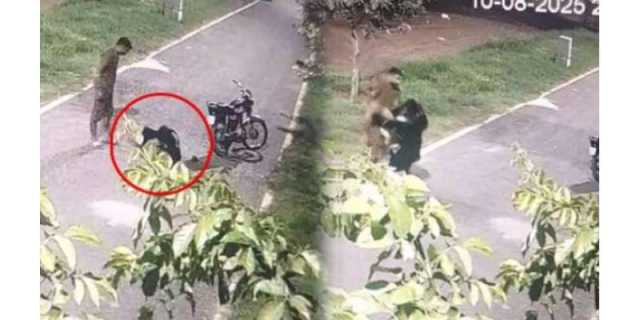 لاہور میں موٹرسائیکل سوار لڑکی پر نامعلوم شخص کا تشدد
