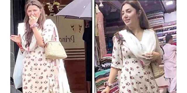 ماہرہ خان کی مقامی مارکیٹ میں خریداری کی ویڈیو وائرل