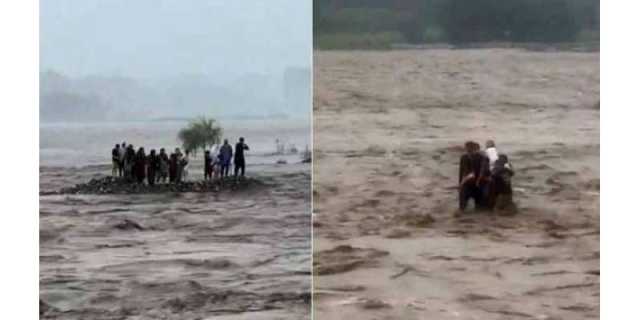 دریائے سوات میں ایک ہی خاندان کے 18 افراد ڈوب گئے، 3 افراد ریسکیو، 7 کی لاشیں مل گئیں