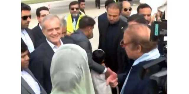 ایران کے صدر مسعود پزشکیان سرکاری دورے پر پاکستان پہنچ گئے