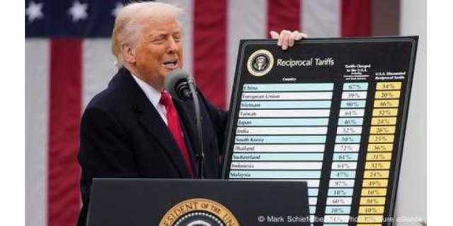 ٹرمپ کا بڑے پیمانے پر عالمی ٹیرف کا اعلان، پاکستان بھی متاثر