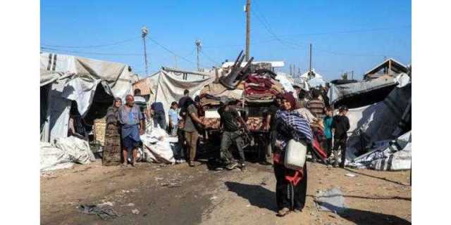 غزہ: بھوکے اور پیاسے لوگوں کو اسرائیلی بمباری اور جبری انخلاء کا سامنا