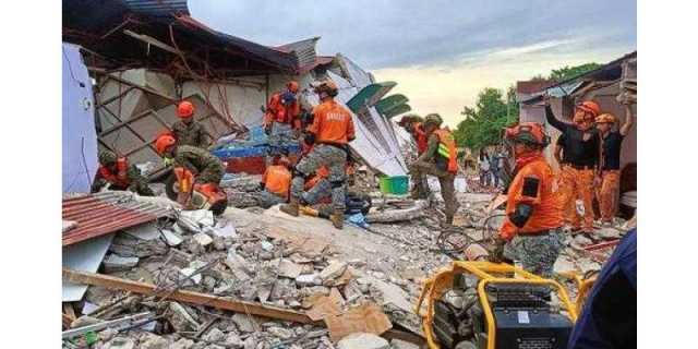 فلپائن: زلزلے میں 72 افراد ہلاک، 20 ہزار زیادہ بے گھر