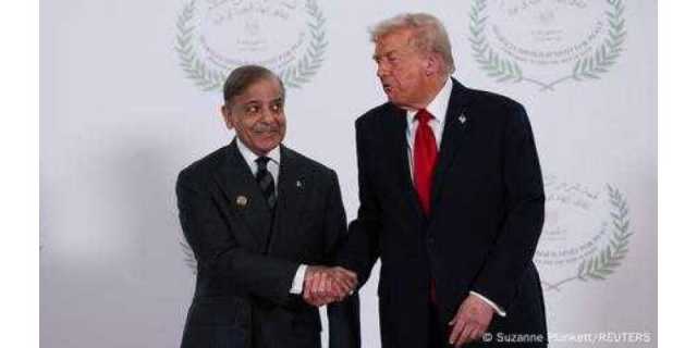 شرم الشیخ: ٹرمپ کی بات پر شہباز شریف مسکرا دیے