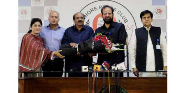 چیف ایگزیکٹو لیسکو رمضان بٹ کی لاہور پریس کلب کے پروگرام ”میٹ دی پریس“ میں شرکت