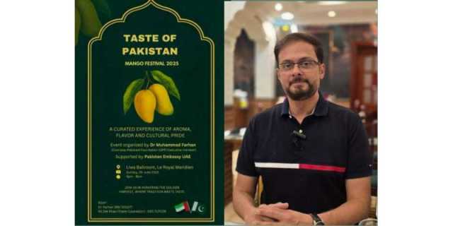 ابوظہبی میں پاکستانی ڈاکٹر محمد فرحان کے زیرِ اہتمام آموں کا شاندار میلہ