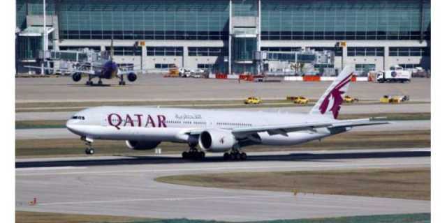 قطر کا فضائی آمد و رفت معطل کرنے کا اعلان