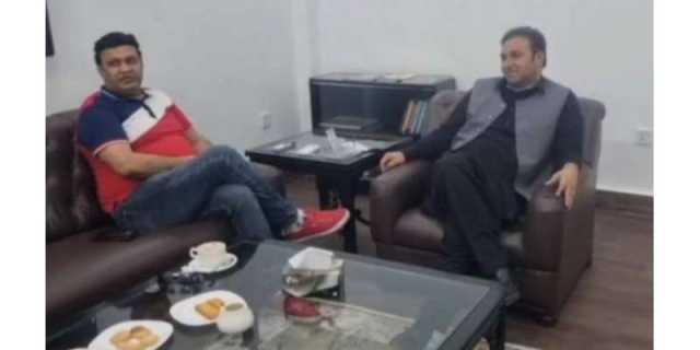 پنجاب سیڈ کارپوریشن کے ہیڈ آفس میں یو کے ایمبیسڈر برائے تعلیم و سیم گروپ کے چیئرمین شہباز علی ملک کی آمد