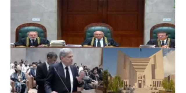 مائنڈ یور لینگویج!،اس ادارے کی خاطر اپنی والدہ کی فاتحہ چھوڑ کرآیا ہوں آپ مذاق پر تلے ہیں، جسٹس جمال مندوخیل اور حامد خان کے درمیان تلخ جملوں کا تبادلہ