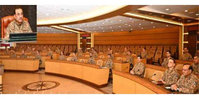 شہدا ء کا خون رائیگاں نہیں جائیگا، بھارتی حمایت یافتہ اور سپانسرڈ پراکسیز کیخلاف کارروائیاں ناگزیر ہیں،کور کمانڈرز کانفرنس