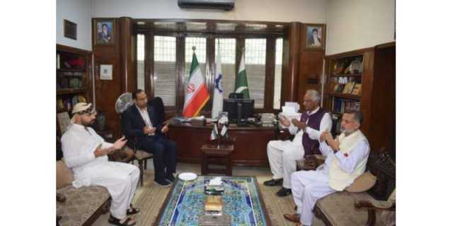اے این پی پنجاب کے صوبائی جنرل سیکریٹری امیر بہادر خان ہوتی کی ایرانی قونصل جنرل ڈاکٹر اصغر مسعودی سے ملاقات