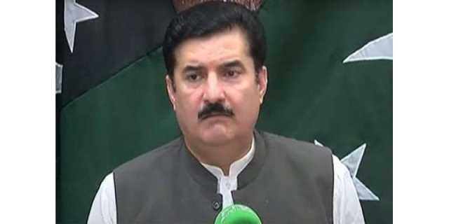 گورنرخیبرپختونخوا فیصل کریم کنڈی سے وفاقی وزیر پٹرولیم علی پرویز ملک کی ملاقات