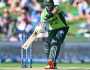 پہلا ون ڈے: نیوزی لینڈ کا 344 کا ہدف، پاکستان کی بیٹنگ جاری