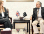 برطانوی ہائی کمشنر کی اسحاق ڈار سے ملاقات