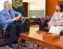 نوشینہ مبارک کی نائب وزیراعظم سے ملاقات، پاک برطانیہ تعلقات پر تبادلہ خیال