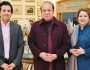 نواز شریف سے شائشہ پرویز اور علی پرویز ملک کی ملاقات، معاشی امور پر تبادلہ خیال